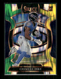 Chimere Dike - 2025 Select Football - Green & Yellow Shock - Rookie