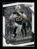 Brock Bowers - 2025 Prizm Football - White Disco
