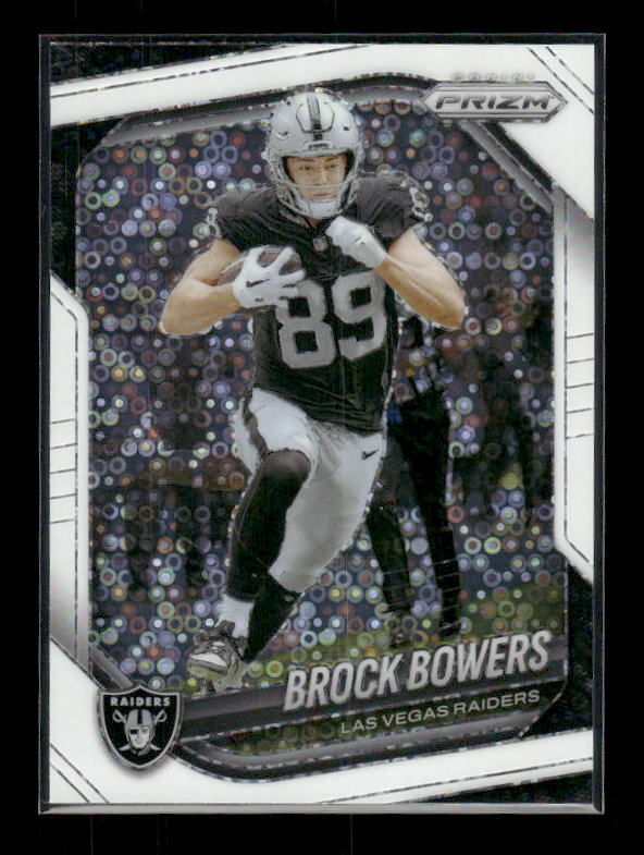 Brock Bowers - 2025 Prizm Football - White Disco