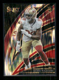 Mykel Williams - 2025 Select Football - Club Black & Red Shock - Rookie