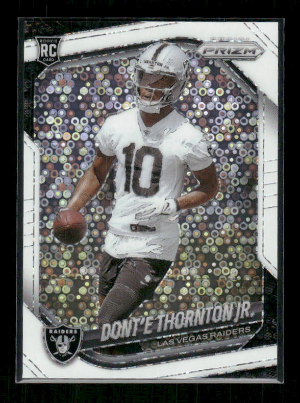 Dont'e Thornton Jr. - 2025 Prizm Football - White Disco - Rookie