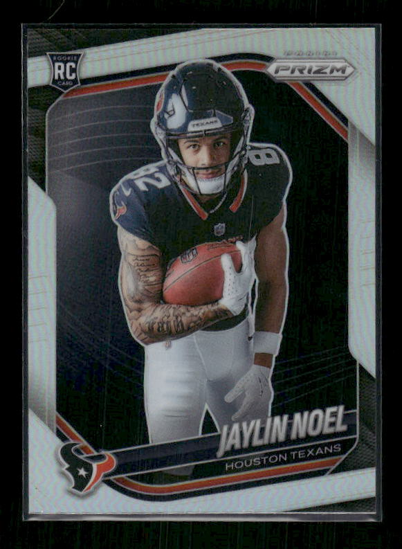 Jaylin Noel - 2025 Prizm Football - Silver Prizm - Rookie Variation