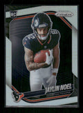 Jaylin Noel - 2025 Prizm Football - Silver Prizm - Rookie Variation