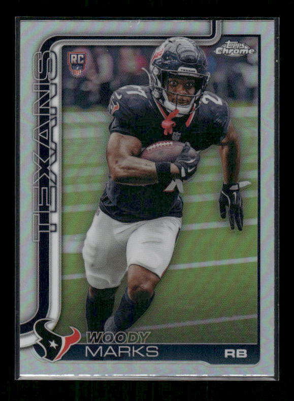 Woody Marks - 2025 Topps Chrome Football - Refractor - Rookie