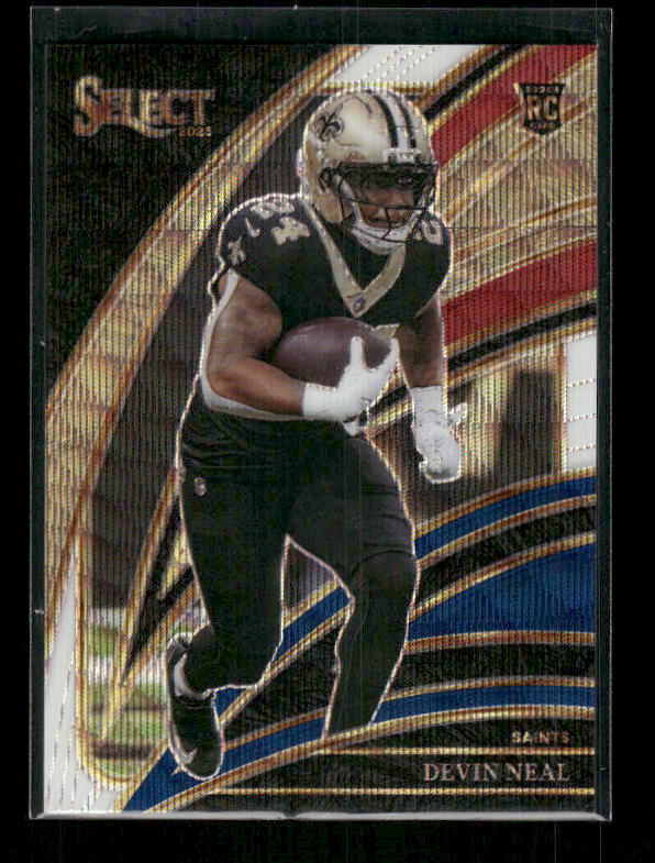 Devin Neal - 2025 Select Football - Club Level Tri Color /249 - Rookie