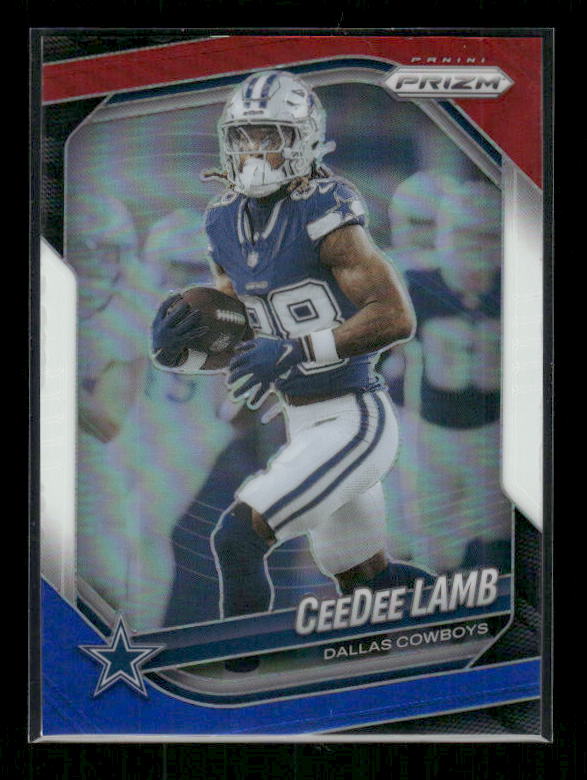 CeeDee Lamb - 2025 Prizm Football - Red White & Blue Prizm