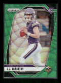 J.J. McCarthy - 2024 Prizm Football - Green Wave - Rookie