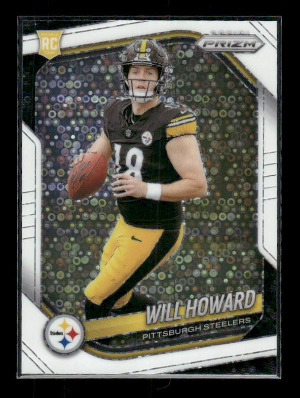 Will Howard - 2025 Prizm Football - White Disco - Rookie
