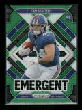 Cam Skattebo - 2025 Prizm Football - Green Emergent - Rookie