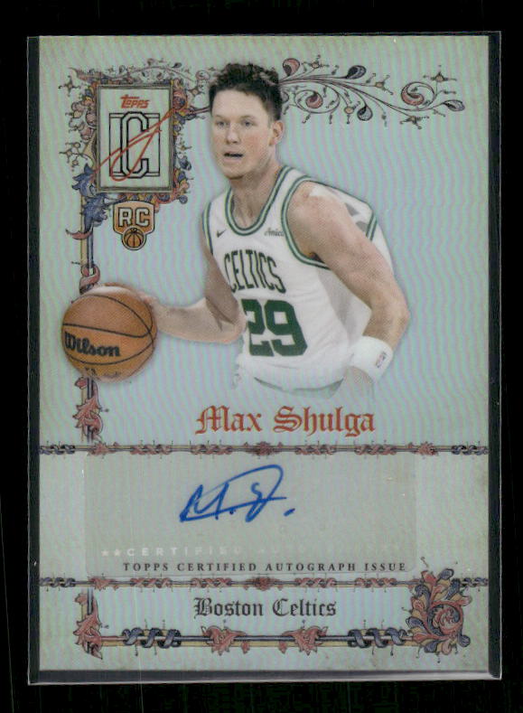 Max Shulga - 2025/26 Topps Signature Class Basketball - Manuscripts Auto - Rookie