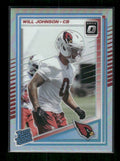 Will Johnson - 2025 Optic Football - Holo - Rated Rookie