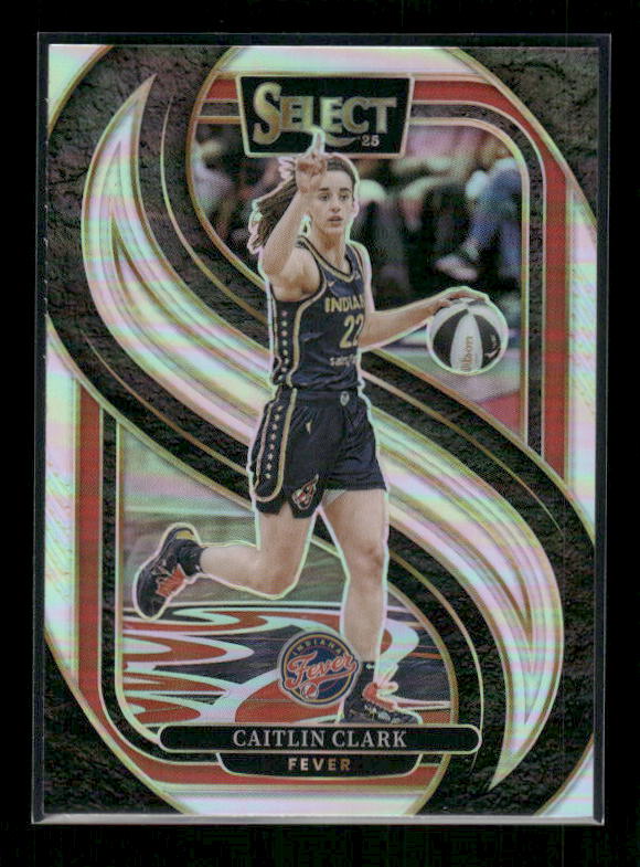 Caitlin Clark - 2025 Select WNBA - Premier Level Silver Prizm