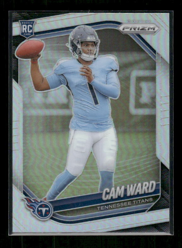 Cam Ward - 2025 Prizm Football - Silver Prizm - Rookie