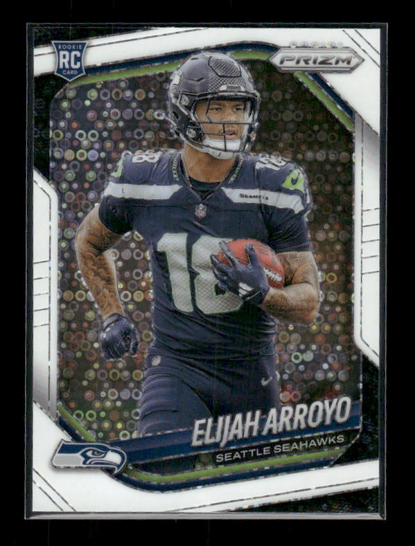 Elijah Arroyo - 2025 Prizm Football - White Disco - Rookie