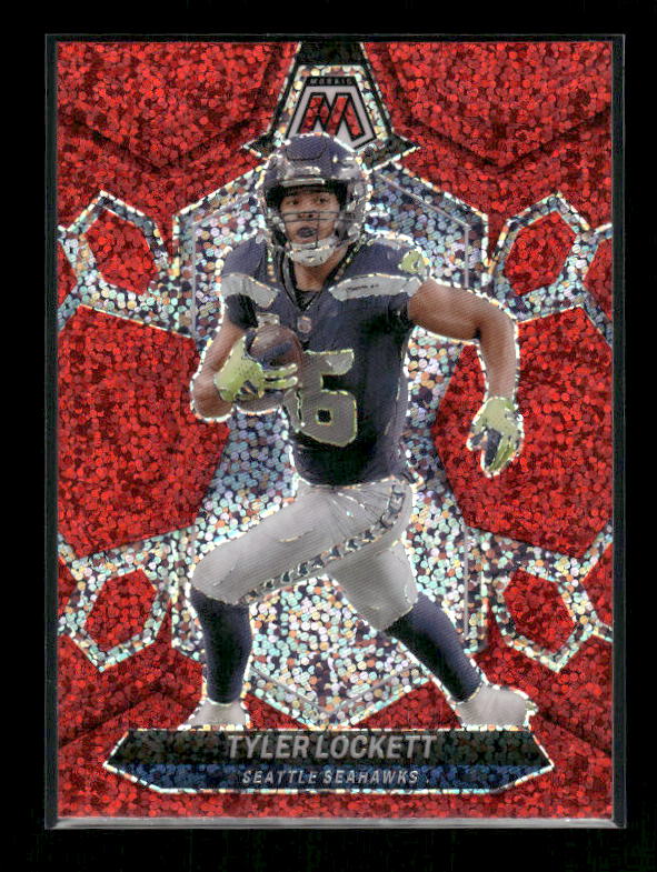 Tyler Lockett - 2024 Mosaic Football - Red Sparkle SP