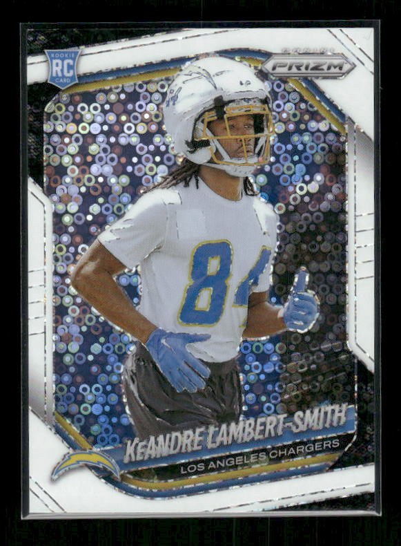 KeAndre Lambert Smith - 2025 Prizm Football - White Disco - Rookie