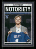 Jaxson Dart - 2025 Mosaic Football - Notoriety - Rookie