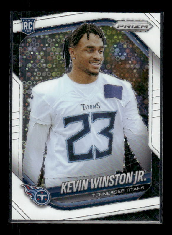 Kevin Winston Jr. - 2025 Prizm Football - White Disco - Rookie