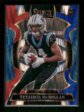 Tetairoa McMillan - 2025 Select Football - Red & Blue Shock - Rookie