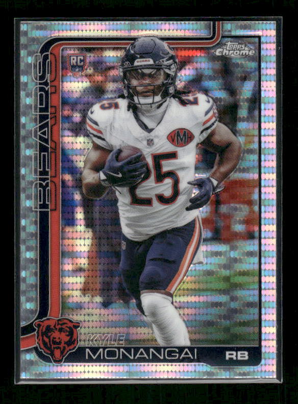 Kyle Monangai - 2025 Topps Chrome Football - Pulsar - Rookie