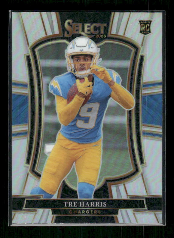 Tre Harris - 2025 Select Football - Premier Silver Prizm - Rookie