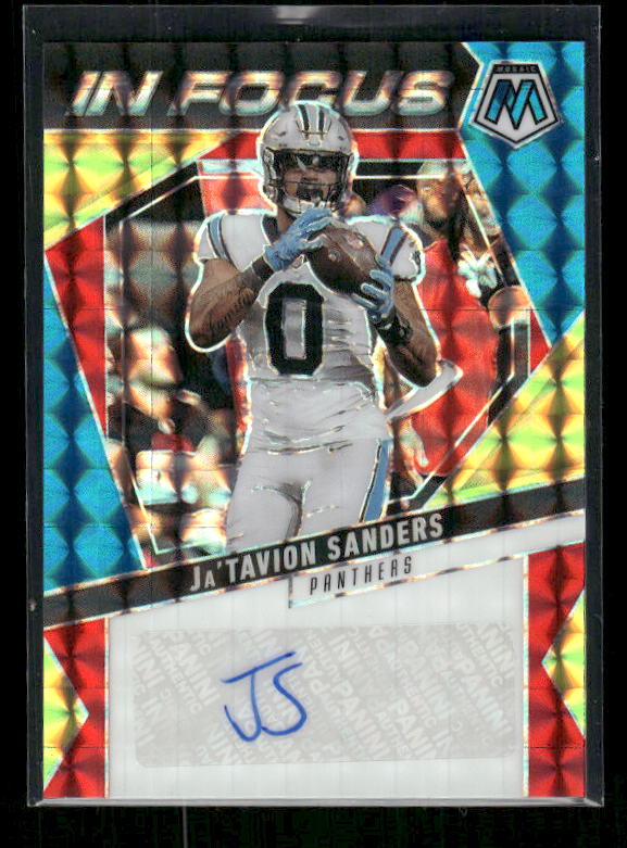 Ja'Tavion Sanders - 2025 Mosaic Football - In Focus Auto