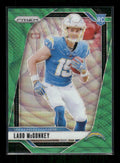 Ladd McConkey - 2024 Prizm Football - Green Wave - Rookie