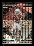 Larry Fitzgerald - 2025 Mosaic Football - Orange Fluorescent Touchdown Masters