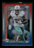 Ollie Gordon II - 2025 Topps Chrome Football - Red White & Blue Refractor - Rookie