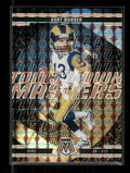 Kurt Warner - 2025 Mosaic Football - Orange Fluorescent Touchdown Masters