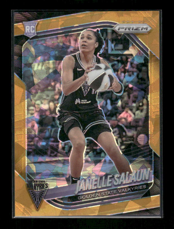 Janelle Salaun - 2025 Prizm WNBA - Gold Ice /10 - Rookie