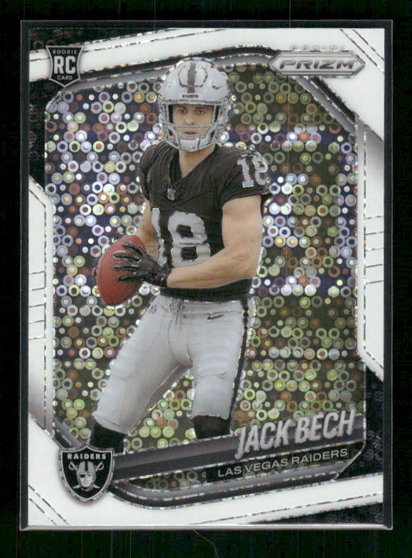 Jack Bech - 2025 Prizm Football - White Disco - Rookie