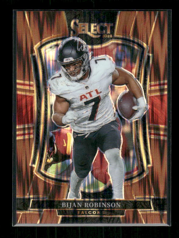 Bijan Robinson - 2025 Select Football - Premier Level Copper Shock /899