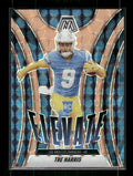 Tre Harris - 2025 Mosaic Football - Orange Fluorescent Elevate - Rookie