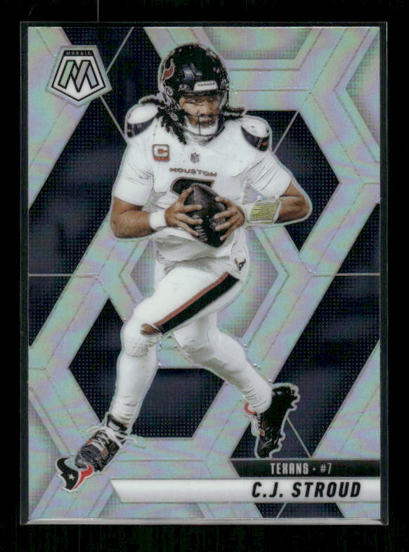C.J. Stroud - 2025 Mosaic Football - Silver Prizm