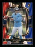 Cam Ward - 2025 Select Football - Premier Red & Blue Shock - Rookie