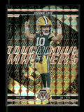 Jordan Love - 2025 Mosaic Football - Orange Fluorescent Touchdown Masters