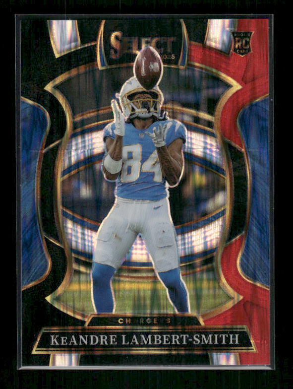 KeAndre Lambert Smith - 2025 Select Football - Black & Red Shock - Rookie