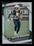 TreVeyon Henderson - 2025 Prizm Football - Silver Prizm - Rookie