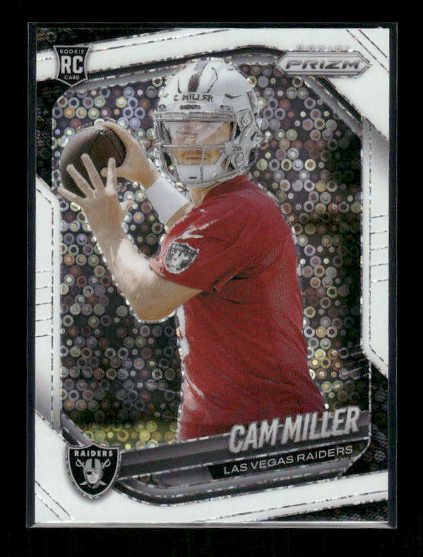 Cam Miller - 2025 Prizm Football - White Disco - Rookie