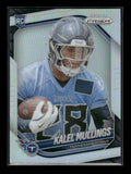 Kalel Mullings - 2025 Prizm Football - Silver Prizm - Rookie