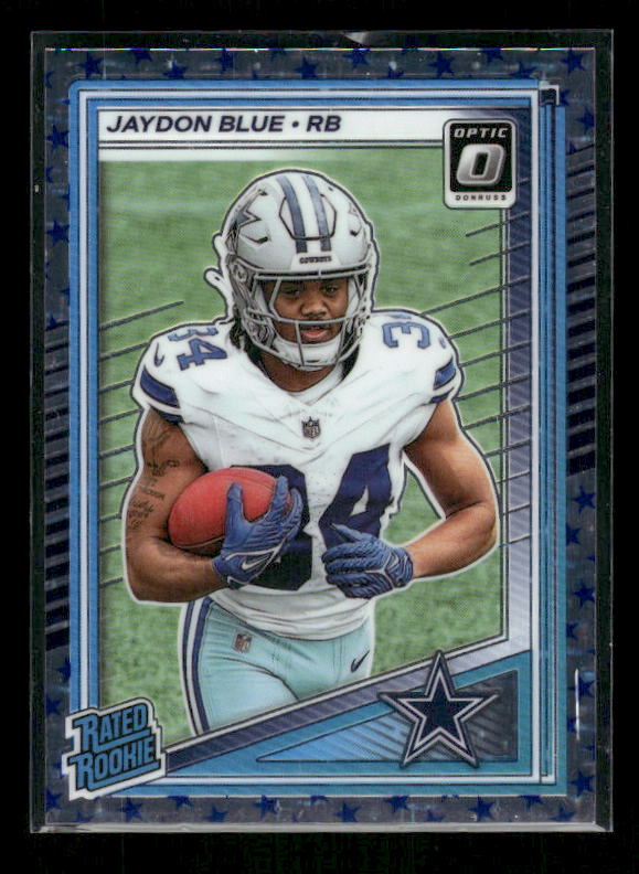 Jaydon Blue - 2025 Donruss Optic Football - Stars - Rated Rookie