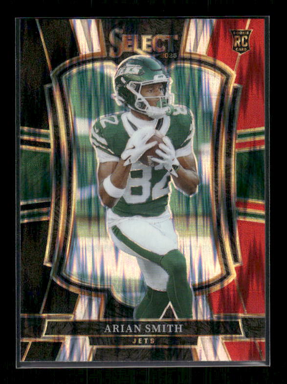 Arian Smith - 2025 Select Football - Premier Black & Red Shock - Rookie