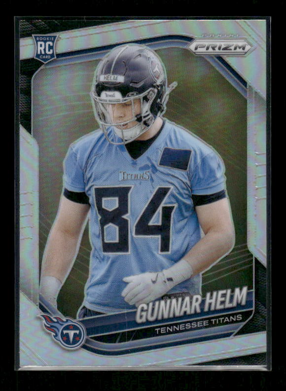 Gunnar Helm - 2025 Prizm Football - Silver Prizm - Rookie