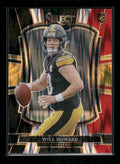 Will Howard - 2025 Select Football - Premier Black & Red Shock - Rookie