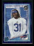 Maxwell Hairston - 2025 Optic Football - Purple Shock - Rated Rookie