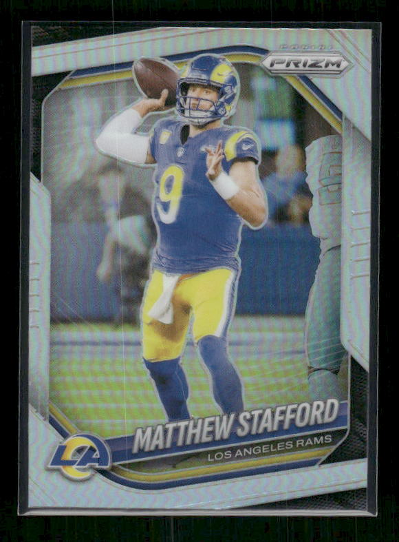 Matthew Stafford - 2025 Prizm Football - Silver Prizm