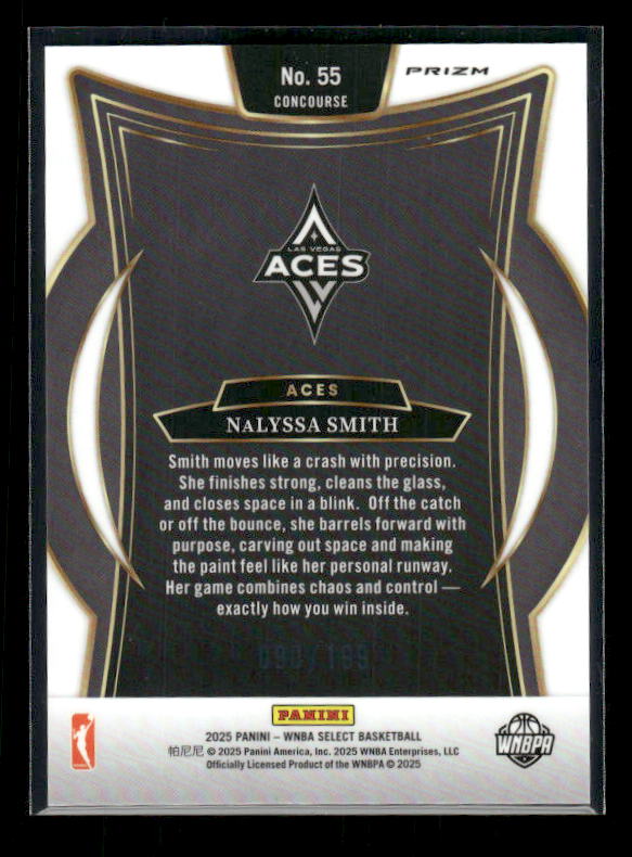 NaLyssa Smith - 2025 Select WNBA - Blue Scope /199