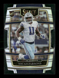 Micah Parsons - 2021 Select Football - Silver Die Cut - Rookie