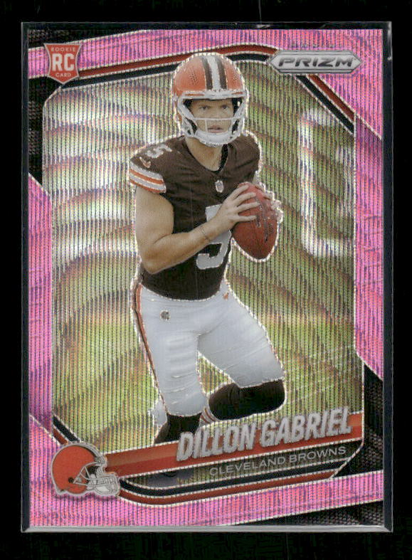 Dillon Gabriel - 2025 Prizm Football - Pink Wave - Rookie